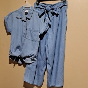 Stylish Blue Women's Jumpsuit